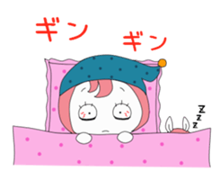 Small devil momotan and mi-tan sticker #15860369