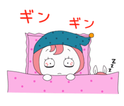 Small devil momotan and mi-tan sticker #15860369