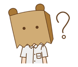 SW. Mr.PaperBag sticker #15860373