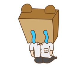 SW. Mr.PaperBag sticker #15860374