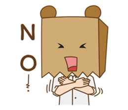 SW. Mr.PaperBag sticker #15860376