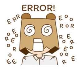 SW. Mr.PaperBag sticker #15860390