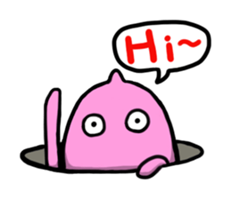 Creatures under the ground sticker #15860458