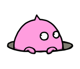 Creatures under the ground sticker #15860461