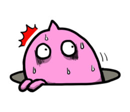 Creatures under the ground sticker #15860464