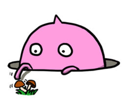 Creatures under the ground sticker #15860467