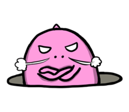 Creatures under the ground sticker #15860478