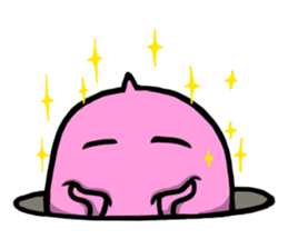 Creatures under the ground sticker #15860486