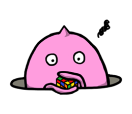 Creatures under the ground sticker #15860489