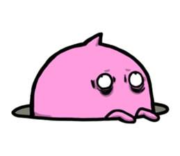 Creatures under the ground sticker #15860490