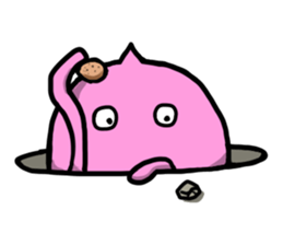 Creatures under the ground sticker #15860492