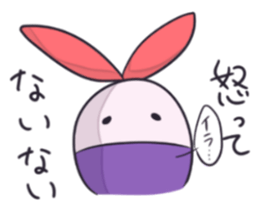 Game character and two gamers sticker #15860922