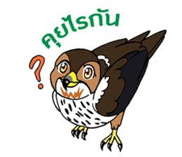 Raptors of Thailand sticker #15860988