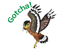 Raptors of Thailand sticker #15861003