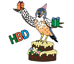 Raptors of Thailand sticker #15861004