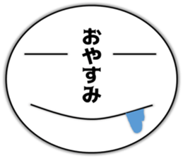 Emotion of Face sticker #15861467