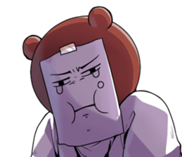 BigBear Blank Thoughts sticker #15861741