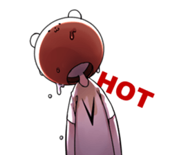 BigBear Blank Thoughts sticker #15861742