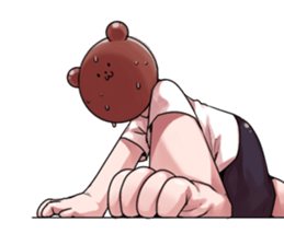 BigBear Blank Thoughts sticker #15861755