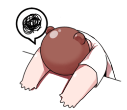 BigBear Blank Thoughts sticker #15861756