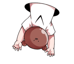 BigBear Blank Thoughts sticker #15861761