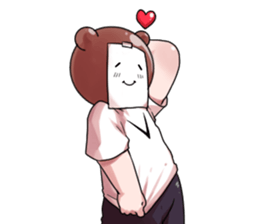 BigBear Blank Thoughts sticker #15861762