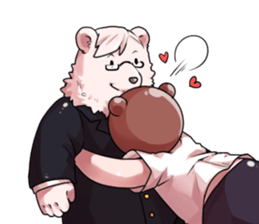 BigBear Blank Thoughts sticker #15861764