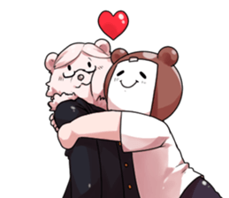 BigBear Blank Thoughts sticker #15861765