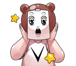 BigBear Blank Thoughts sticker #15861767