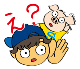 Mechanic "STETTA" and the piglet "S" sticker #15861790