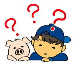 Mechanic "STETTA" and the piglet "S" sticker #15861792