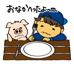 Mechanic "STETTA" and the piglet "S" sticker #15861797