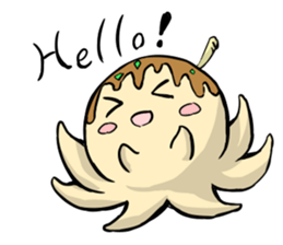 Dreaming Takoyaki sticker #15862610