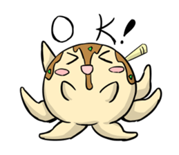 Dreaming Takoyaki sticker #15862611