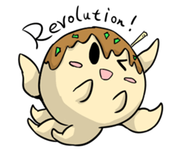 Dreaming Takoyaki sticker #15862614