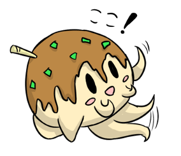 Dreaming Takoyaki sticker #15862618