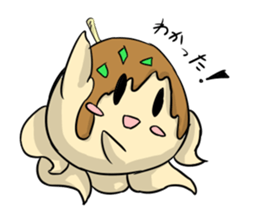 Dreaming Takoyaki sticker #15862625
