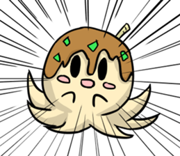Dreaming Takoyaki sticker #15862634