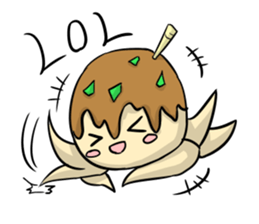 Dreaming Takoyaki sticker #15862643