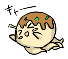 Dreaming Takoyaki sticker #15862648