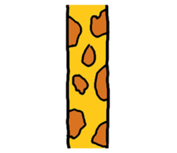 long animal sticker #15862887