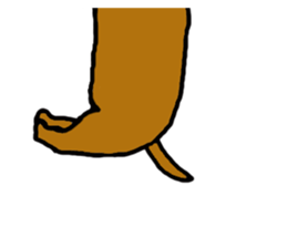 long animal sticker #15862902