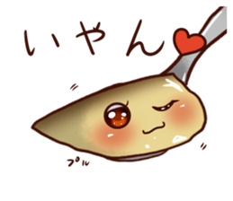 Greedy love pudding sticker #15862980