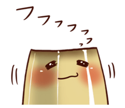 Greedy love pudding sticker #15862984