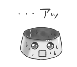 Greedy love pudding sticker #15862985