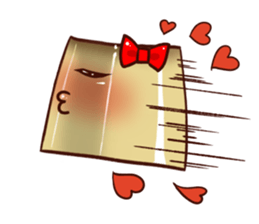 Greedy love pudding sticker #15862988