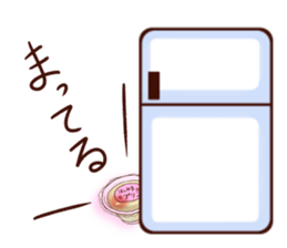 Greedy love pudding sticker #15862994