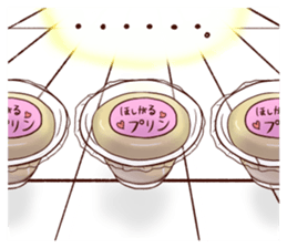 Greedy love pudding sticker #15862995