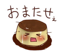 Greedy love pudding sticker #15862997