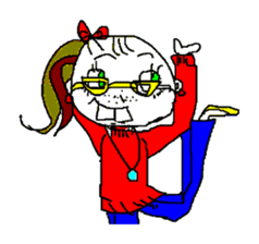 jarico and amusing friend sticker #15863042